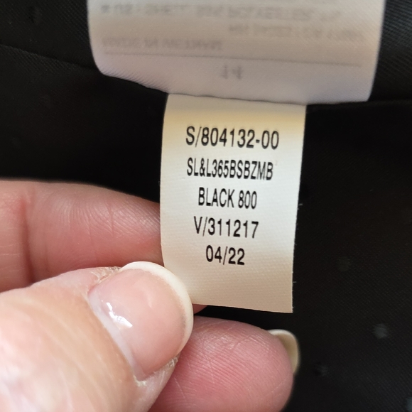 Banana Republic Black Blazer- Size 14 - Picture 7 of 8